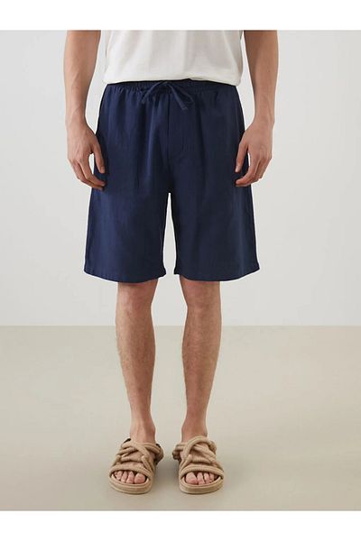 LC Waikiki Xside Navy Blue Comfortable Fit Men's Shorts