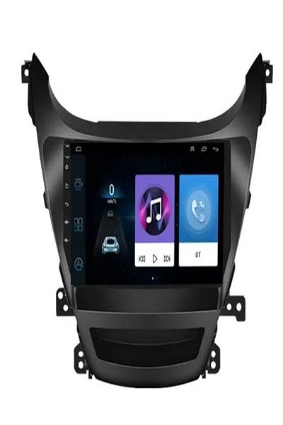 MNT Hyundai Elantra 2012-2013 screen (RAM 2 - ROM 32) supports CarPlay & Android Auto / 1080p resolution