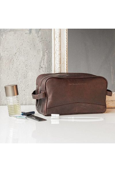 The Chesterfield Brand The Chesterfield Brand cosmetic bag, made of genuine leather, Stacey