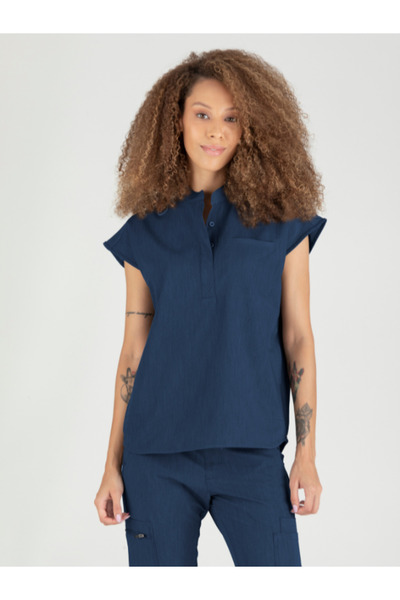 Genel Markalar Elegante VITA Kadın Scrubs Üst Medikal Forma