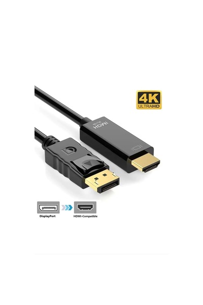 İMEXTECH BİLİŞİM BURADA ZR798 DP TO HDMI KABLO 1.8 M