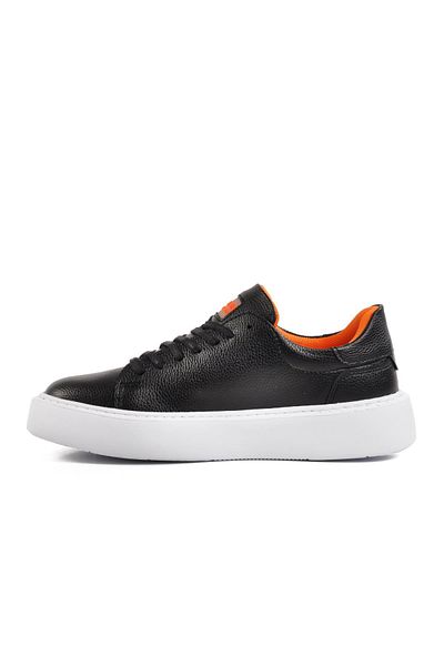WALKWAY 356 m Black-White Men's Casual Shoes
