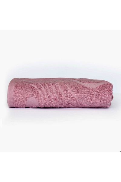 Alesta Home Βαμβακερή Ροζ Πετσέτα Χεριών 50x90 cm HVL047