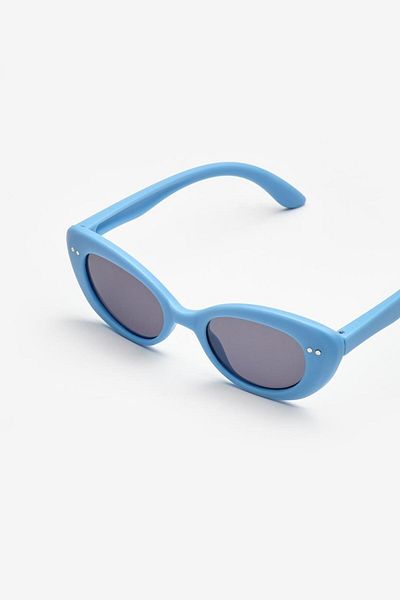 Le Mabelle Blue Stone Detailed Children's Sunglasses