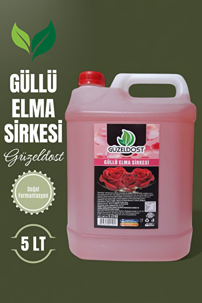 Güzeldost 5 Lt'lik Güllü Elma Sirkesi