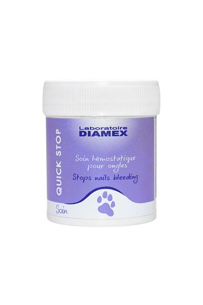 Laboratoire Diamex Diamex Pudra Quick Stop opreste sangerarea unghiilor - 25 gr