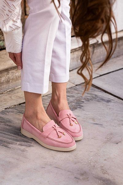 Şan's Shoes Pink Loafershoes