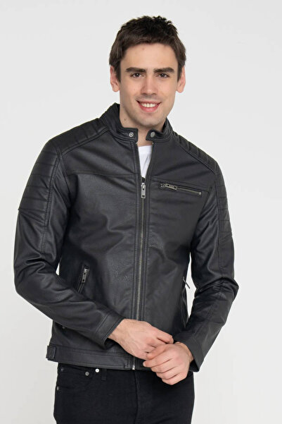 Jack & Jones Jjerocky Regular Fit Zippered Sports Jacket Men's Jacket 12147218N