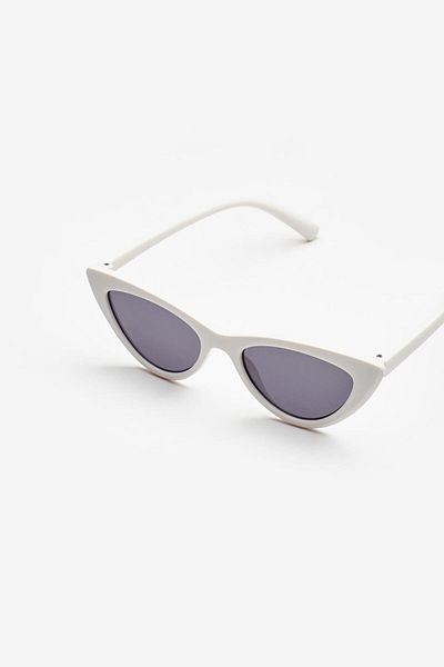 Le Mabelle White Cat Eye Kids Sunglasses