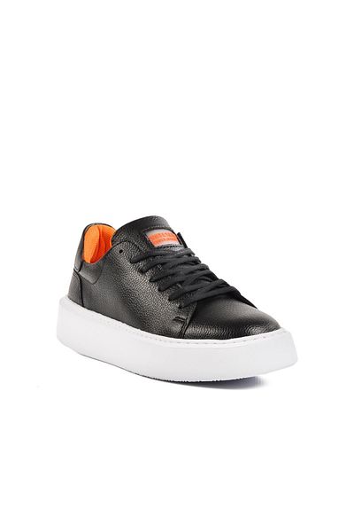WALKWAY 356 m Black-White Men's Casual Shoes