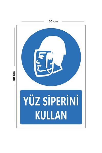 Lucena Use Metal Face Trench 30 cm X 40 cm A3 Size Warning Sign Directional Sign