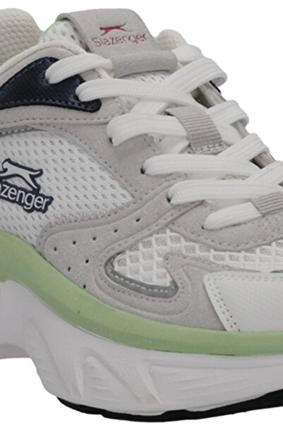 Slazenger Wind Women's White / Navy Blue Sneaker Shoes Sa15Rk017-004