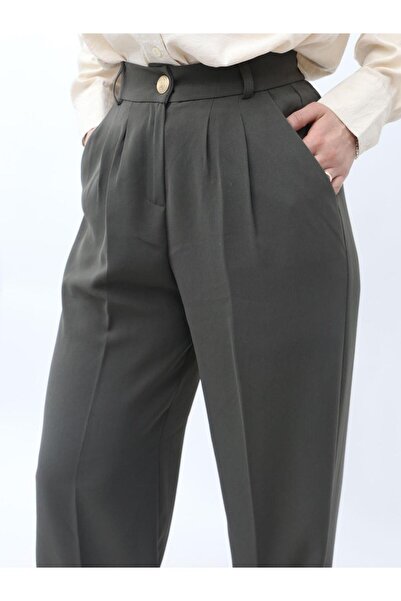 Betül Nayir Пільєлі Палаццо Пантолон - Хакі