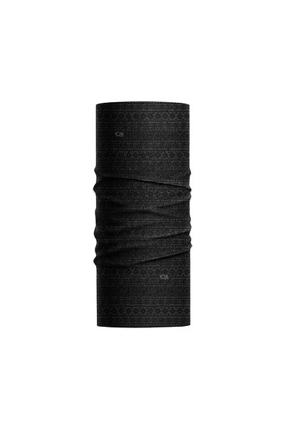 FG KONNİCHİWA Black Patterned Bandana Outdoor Neck Collar Motorcycle Women Men Buff Multi-Purpose Bandana