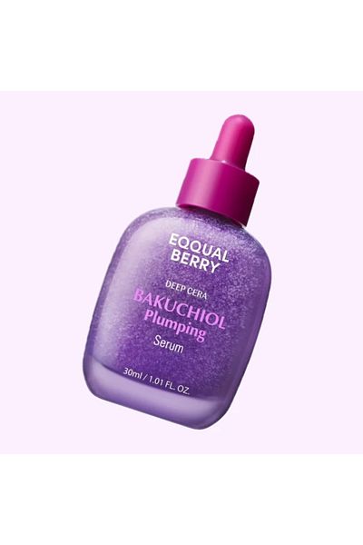 EQQUALBERRY Ser cu bakuchiol pentru netezire și fermitate, Eqqualberry, 30ml