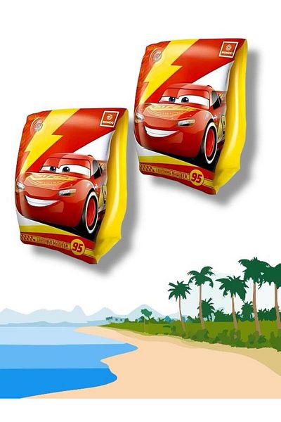 SAZE S00016926 Cars Armband 15 X 23 cm Toy Car Model Swimming Armband