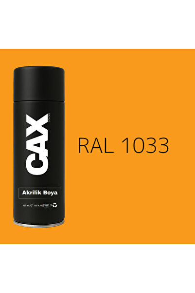 caxcolors EXTRA PİGMENTLİ ÖZEL YAPIM AKRİLİK SPREY BOYA 400 ML (SARI TONLARI)...