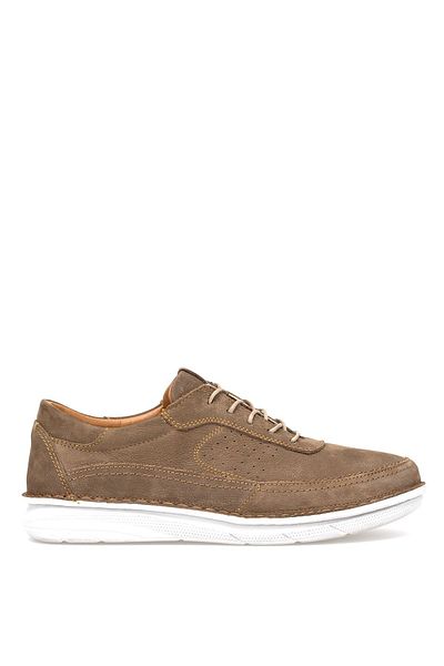 Ayakkabı Fuarı Elit Mzv7040N Men's Genuine Nubuck Leather Casual Shoes Brown
