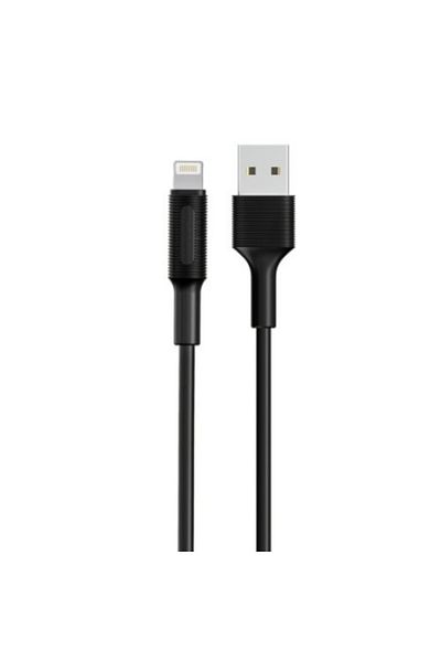 Borofone Cablu de date/încărcare, Lightning, 1m, Negru