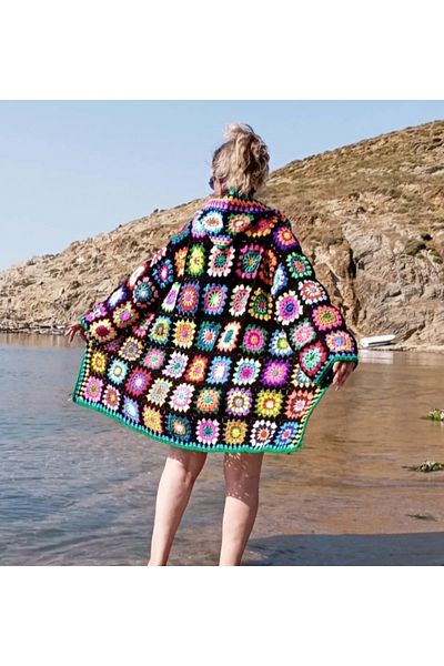 El örgüsü Yadicrochetorgu Hand knitted Cardigan