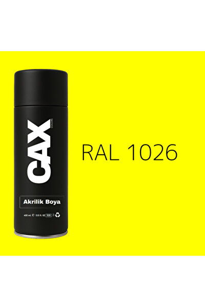 caxcolors EXTRA PİGMENTLİ ÖZEL YAPIM AKRİLİK SPREY BOYA 400 ML (SARI TONLARI)...