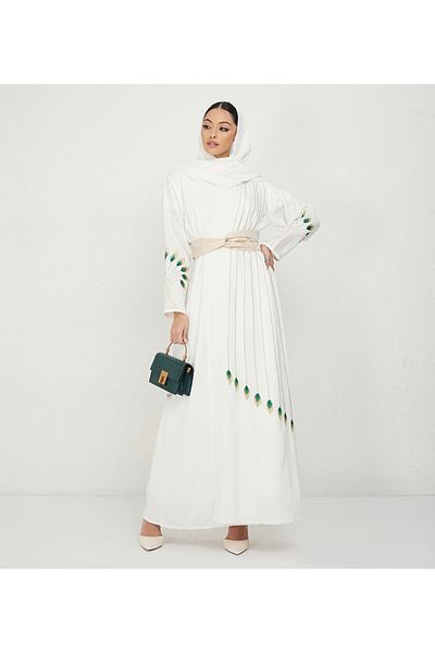 Rosette Abaya Glolden leavs