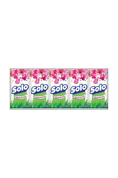 Solo Floral Scented Wipes 10 Pack