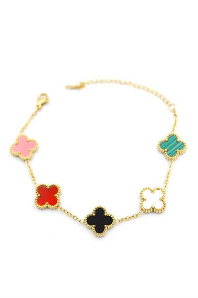 ARDA DİZAYN Vc Clover Bracelet - Multicolor
