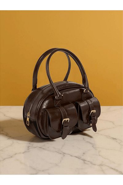 MODA Mona Double Pocket Useful Women's Hand, Arm and Shoulder Bag
