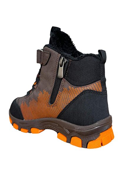 Liger Soğuk Geçirmez İçi Kürklü Çocuk Bot (31-35) KAHVERENGİ