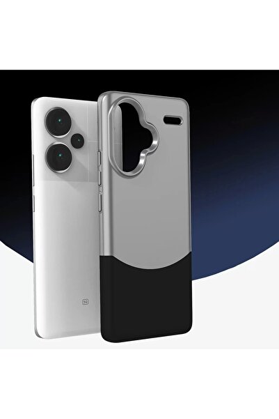 Lopard Xiaomi Redmi Note 13 Pro Plus 5g Kılıf Magsafe Şarj Kartlıklı Mıknatıslı Duble 1.7mm Kapak Kart Bölm