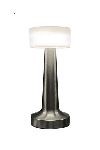 OEM Lampă de masă metalică Stk cu USB, 3 niveluri de iluminare și funcție tactilă 21 cm
