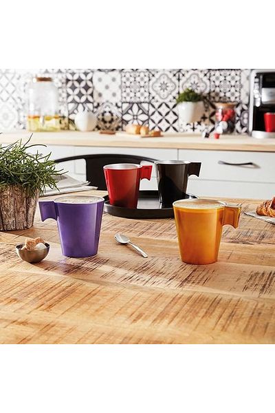 Luminarc 4-Piece Flashy Longo Cup Set Multicolor