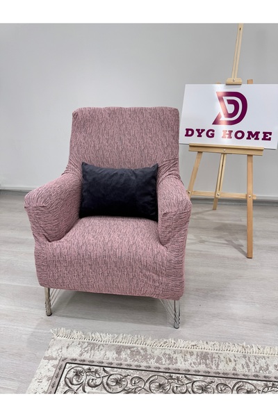 dyg home berjer örtüsü berjer kılıfı tekli koltuk örtüsü