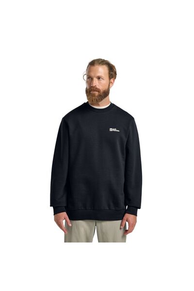 Jack Wolfskin Hanorac pentru bărbați Essential Crewneck