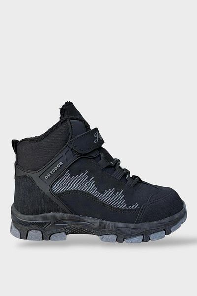 Liger Cold Proof Fur Inside Παιδικές Μπότες (31-35) ΜΑΥΡΟ - ΚΑΠΝΙΣΤΟ