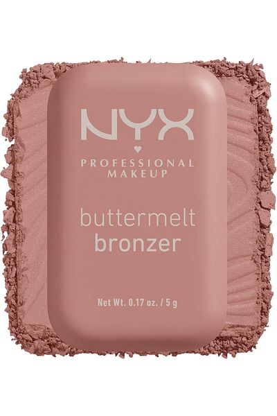 NYX Professional Makeup Buttermelt Bronzer, Butta Cup, Illuminating