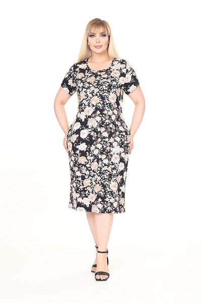 rotop Casual dress Lola, model 75, with pockets, Multicolor color, Size 54