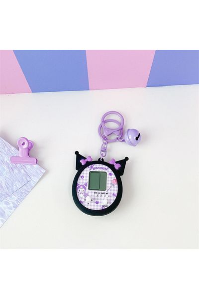 Choice Kuromi Sanrio Keychain Pendant Cartoon Anime Kuromi Cinnamoroll Ins Kawaii Decompression Game Consol