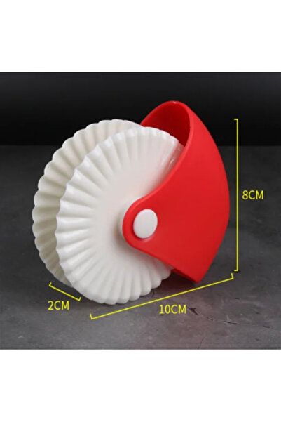 Choice صورة ملونة للمطبخ بيتزا معجنات شبكية قاطعة معجنات فطيرة ديكور قاطعة عجلة بلاستيكية أسطوانية للبيتزا