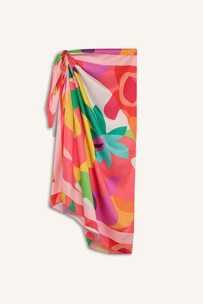 DeFacto Patterned Satin Pareo F1462Axns