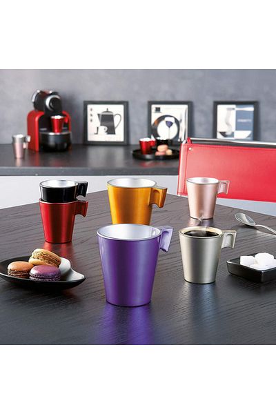Luminarc 4-Piece Flashy Longo Cup Set Multicolor