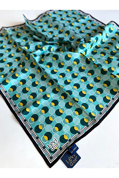 Levidor Eșarfă de mătase Tivil 4094 - 4 model mixt verde