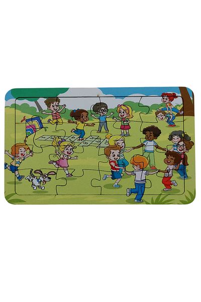 Fizello 6 Pieces 16 Pieces Educational and Instructional Wooden Children's Puzzle & Jigsaw Baby Kids Toy