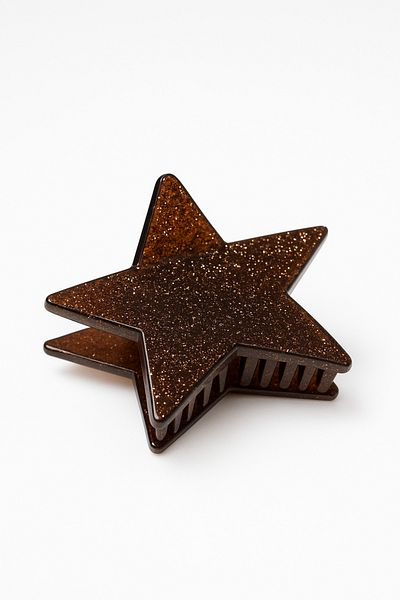 MakeWell Colorful Clothespin Hair Clips with Star Design