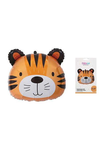 TATLI GÜNLER Foil Balloon - Tiger (53X57) Packaged