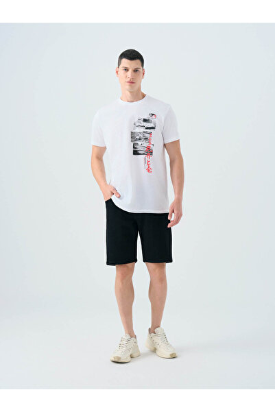 Loft Slim Fit Siyah Erkek Şort LF2039100