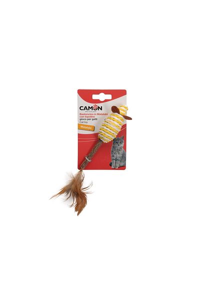 Camon Matatabi with Feather Mouse 14 cm