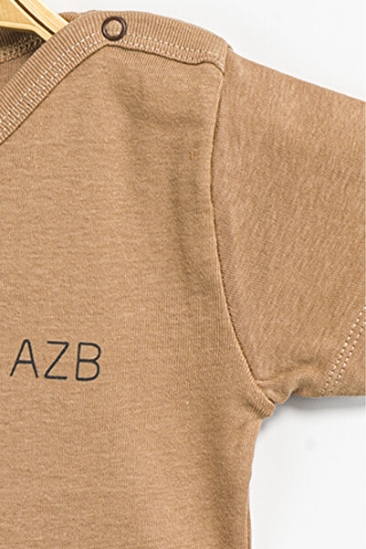 Aziz Bebe Baby Boy Girl 100% Cotton Bodysuit & Bodysuit with Snap Fasteners