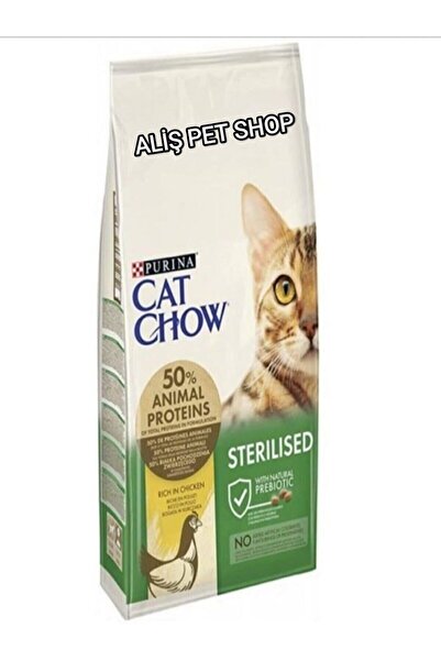Cat Chow Purina Kısırlaştırılmış Tavuklu Kedi Maması 15 Kg